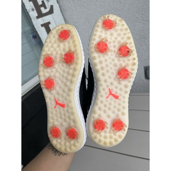 Puma Ignite Blaze Pro Golf Shoes - Women Size 6 - Black/Rosewater - Picture 10 of 12